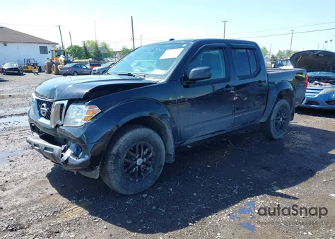 2017 Nissan Frontier Sv z USA, uszkodzony, nr VIN 1N6AD0EV2HN765848